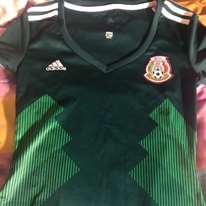 Semi new adidas Mexico jersey for women.